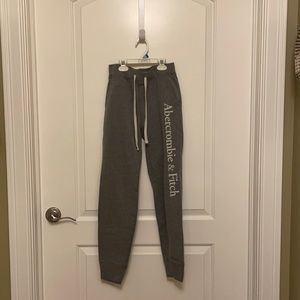 Abercrombie and Fitch sweatpants.